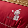 【6楼】富安娜婚庆床单四件/真爱一生，红，零售价4999元，活动价1999元 商品缩略图5