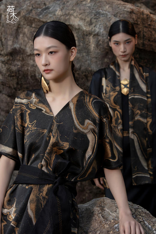 荷木HEMU丨鎏金·连衣裙 商品图2