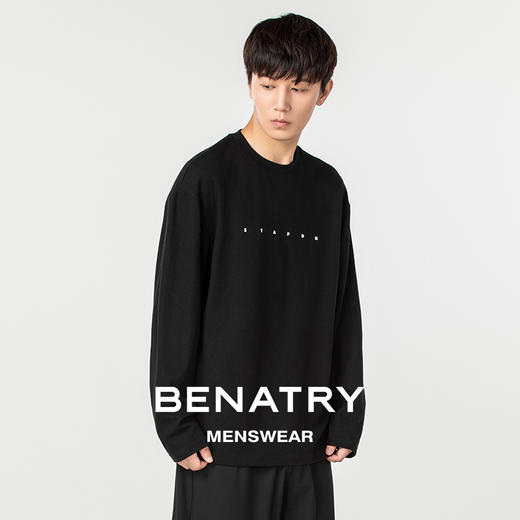 贝纳川圆领长袖T恤ECP313001 商品图3