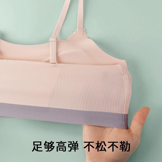 青梅物语 少女文胸(2件装)  一阶段女童内衣（7-12岁）二阶段少女内衣（12-16岁）初中生发育期运动背心少女文胸 商品图3