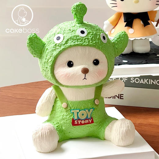 【私人订制】熊宝宝儿童奶油生日蛋糕 商品图1