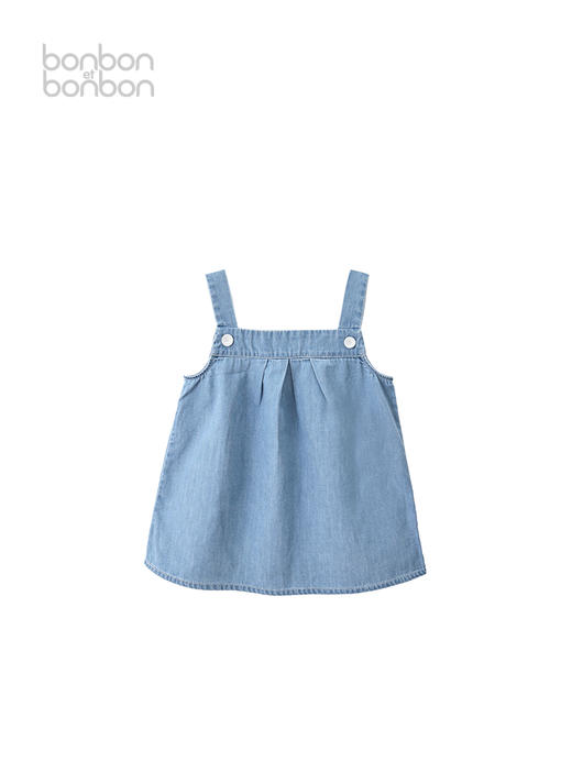 设计感牛仔吊带上衣 商品图1