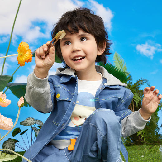 Cucutas男幼童便服CY25SPW518牛仔蓝（90#-130#） 商品图5