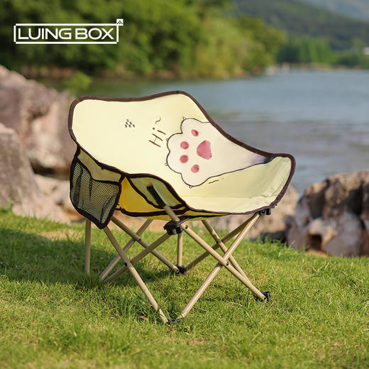 LUING BOX露营盒子花朵椅/月亮椅|软弹舒适便携好收纳，三面环抱放轻松 商品图1