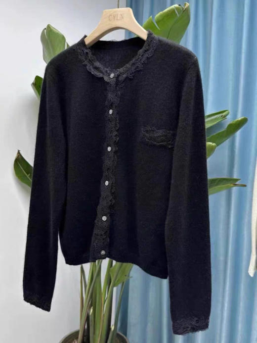 100绵羊毛蕾丝显瘦 商品图0