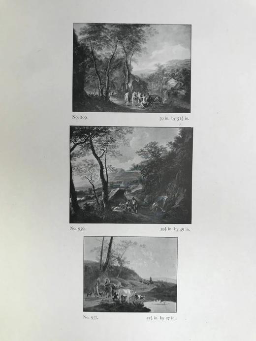 限量1000套！1899年 英国国家画廊图集（全3卷） 数千幅插图 漆布精装大16开 商品图7