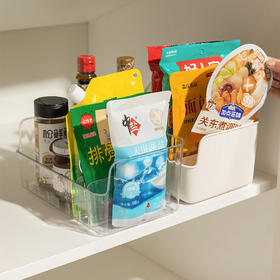 摩登主妇调料品收纳盒多功能分格厨房家用袋装香料调料瓶罐置物架