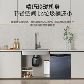 海尔垃圾处理器厨房厨余粉碎机智能全自动直驱变频超五级研磨LD980-B1