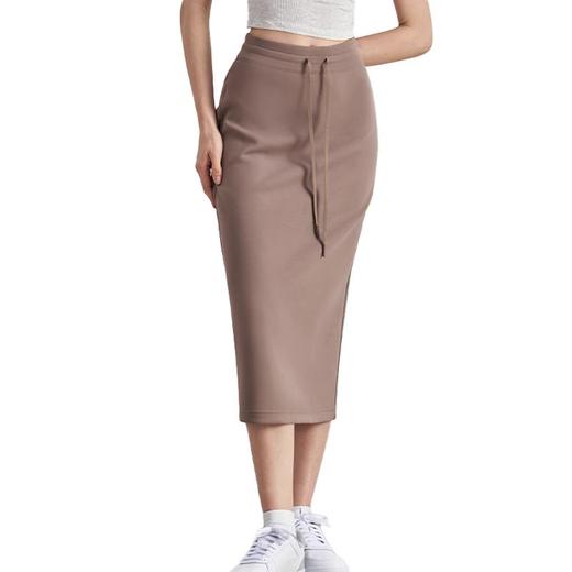 【3~5天发货】跃牌【美度空间】系列 新款休闲运动裙女修身显瘦开叉下摆半身裙BQ52031 商品图4