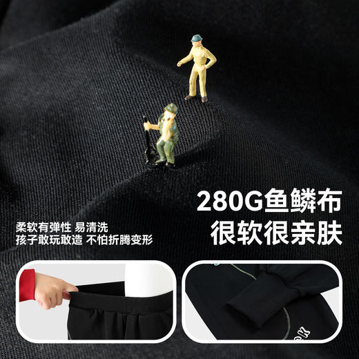 B.Duck小黄鸭童装儿童春季针织长裤男女童裤子休闲百搭105-150 BF1663062 商品图3