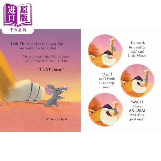 【中商原版】尤斯伯恩小读者系列 伊索寓言 Aesops Fables for Little Children 英文原版 儿童绘本 图画故事书 精装 进口童书 商品图2