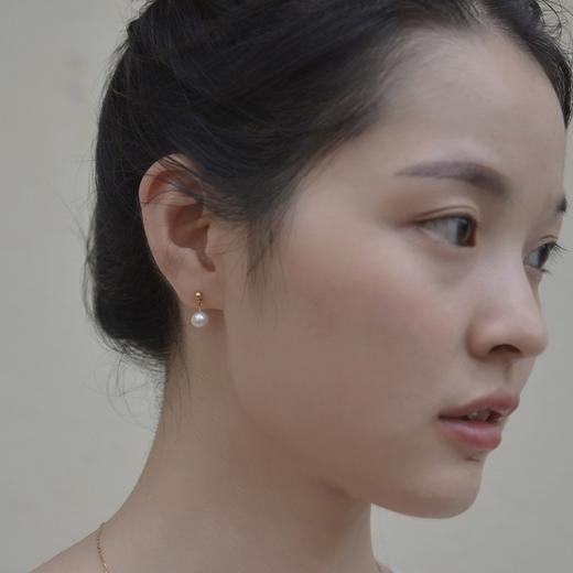 美到不能呼吸！5A诸暨天然淡水珍珠耳饰925纯银耳钉七夕情人节礼物！ 商品图4