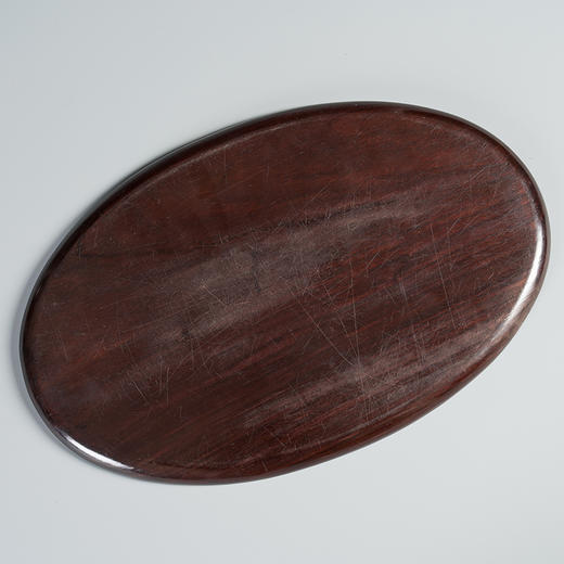 清 红木整挖随形呈盘 商品图1