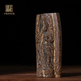 度母菩萨丨天然达拉干沉香雕件 沉水级 20.8克 SP5673