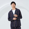 贝纳川竖条纹休闲时尚男士西服100025013776 商品缩略图1