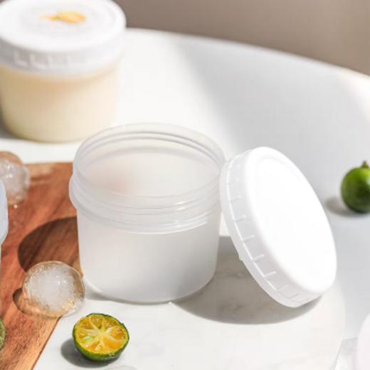 【20个】120ml/200ml 带盖塑料杯 嘟嘟罐布丁奶冻杯冰淇淋杯慕斯酸奶杯子 商品图1