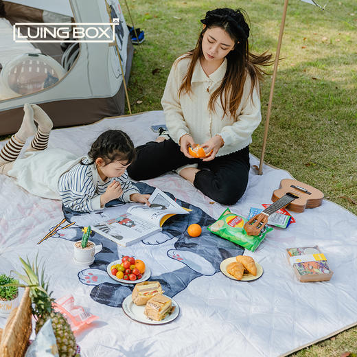 LUING BOX露营盒子野餐垫|出游带它方便携带，防水耐脏易清洗 商品图1