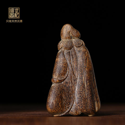 幽谷芝兰丨天然加雅布拉沉香雕件 沉水级 10.1克  SP5215 商品图0