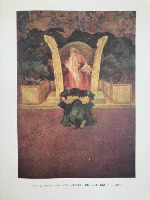 1911年 阿纳托尔·法朗士《蜜蜂》 12幅彩色插图 漆布精装大32开 商品图12