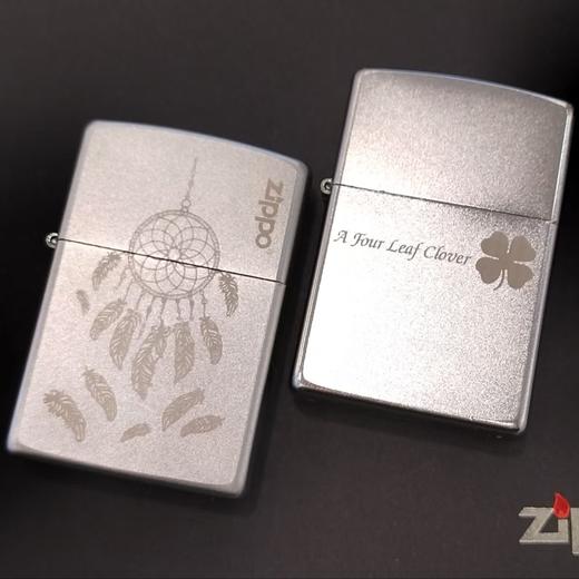 Zippo  205刻花动物生肖人物植物系列图案 商品图3