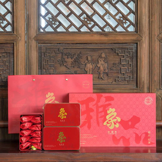 【2026新茶】象窝红茶  雅品红茶礼盒装 150克/盒 纯手工采摘一芽二叶老树茶 商品图3