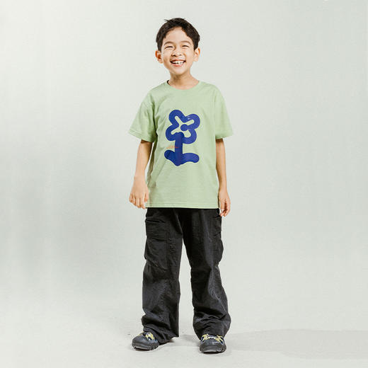 【降价福利】ACMEITEM 爱棵米 春户外亲子防泼水直筒工装裤休闲宽松长裤子男女 GAG3020815A GAG3020868A 商品图3