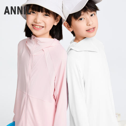 男女童针织外套防晒衣春季新款安奈儿童装实体店同款AM515603 商品图1