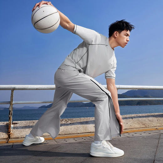 有志者UZIS梭织运动长裤男春夏新款户外休闲宽松篮球直筒裤子越野 商品图2