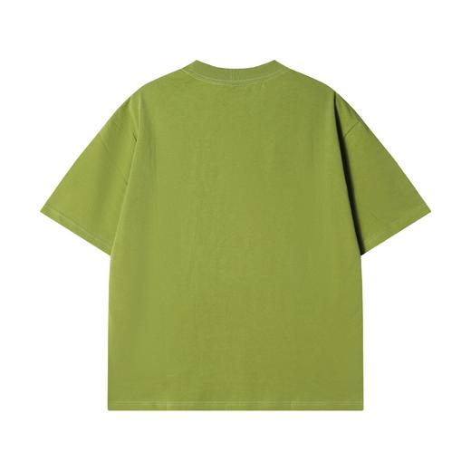 T1468夏季新款时尚拼接花卉男士短袖潮流百搭休闲T恤宽松小众上衣 商品图5