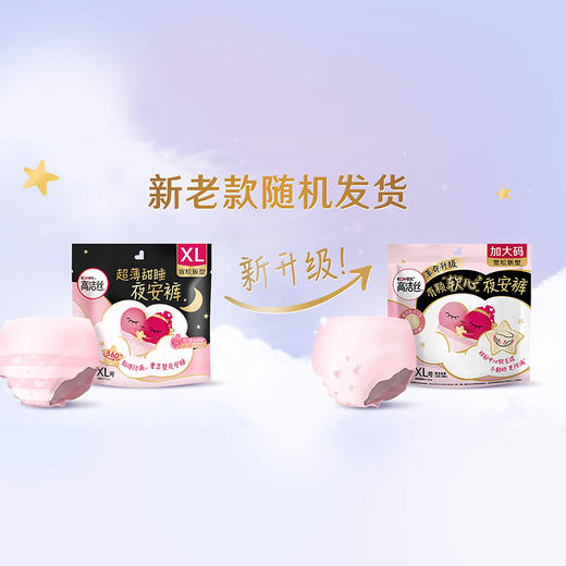 高洁丝经典系列夜安裤L码2片/XL码2片 （新旧包装随机发货） 商品图1