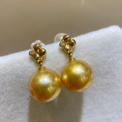 10mm-11mm 金珠耳坠 商品图0