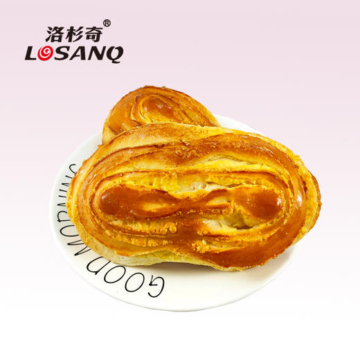 洛杉奇 LOSANQ/  双奶油酥面包150g* 4袋 商品图0