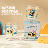 摩登主妇mototo熊猫玻璃杯2025新款水杯带刻度奶茶杯女高颜值杯子 商品缩略图2