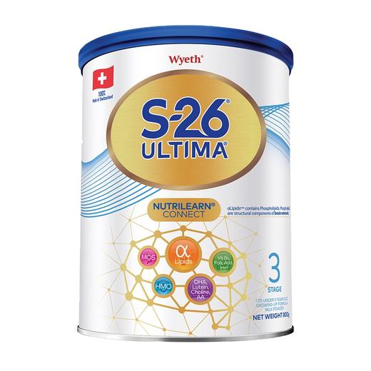 Wyeth惠氏S-26铂臻3段800g（效期2027年11月） 商品图2