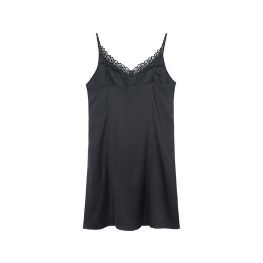 【3F】安莉芳夏季v领吊带性感睡裙短裙女士带杯垫家居裙EL00718 商品图3