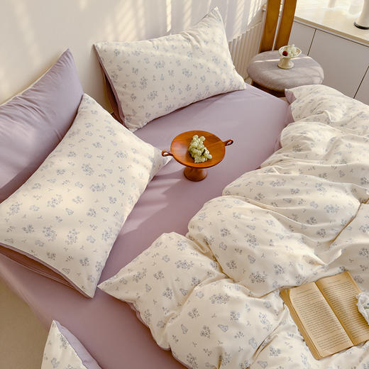 CKKHOUSE 春夏双层纱四件套 A类母婴级 柔软面料 双版设计 活性印染 多款可选 商品图13