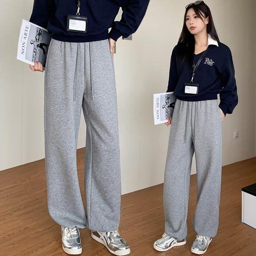 K.HIP 多巴胺王牌卫裤 2510 甄选定制细腻华棉；显高显瘦，慵懒松弛，经典百搭，造型感满满；元气多巴胺色系，束脚/直筒，一裤两穿，随意变化造型 商品图2