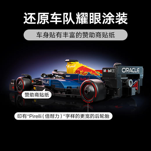 乐高LEGO 红牛车队 RB20 F1® 赛车LEGC77243 商品图5
