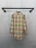 BURBERRY 格纹棉府绸衬衫 商品缩略图1