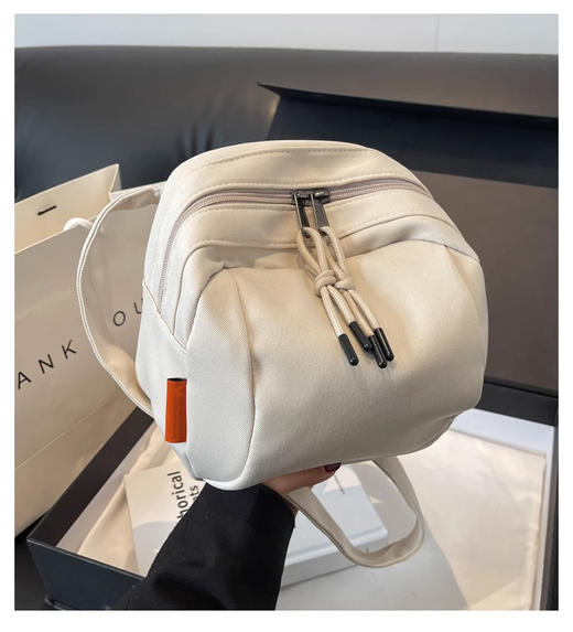 裁缝学苑AQ424新款帆布包纸样女运动骑行背包斜挎包胸包样板 商品图1