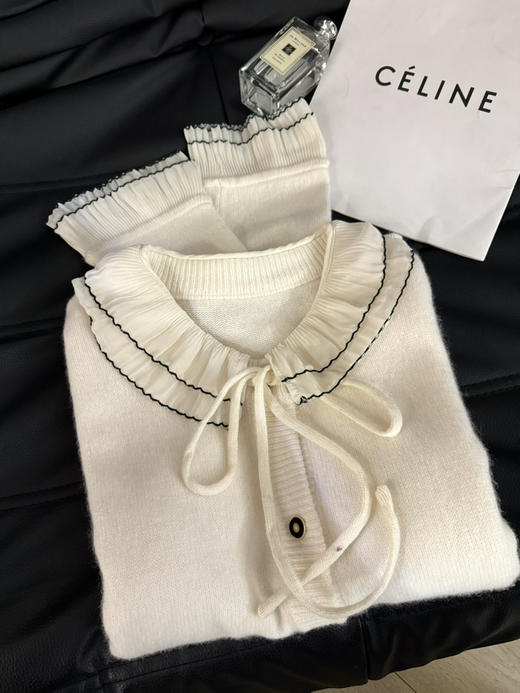 100绵羊毛淑女开衫 商品图2