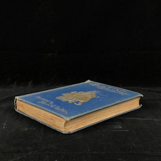 1913年 诗中的童真 8幅彩色与大量黑白插图 漆布精装32开 商品图1