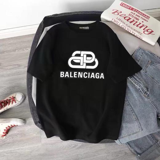 BALENCIAGA巴黎世家短袖锁扣短袖🔗印花T恤 商品图1