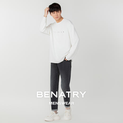 贝纳川圆领长袖T恤ECP313001 商品图2