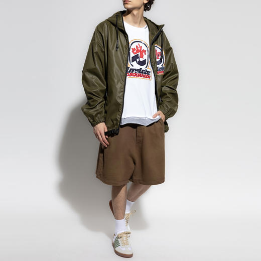 DSQUARED2 男士棉质休闲短裤 棕色 S74MU0889 S25599 132 商品图3