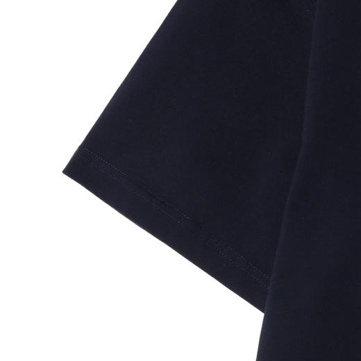 春夏新款时尚个性韩版纯色双口袋圆领半袖T恤百搭宽松休闲上衣 商品图4