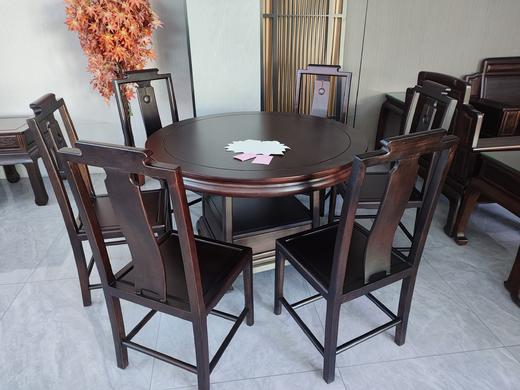 新中式圆餐台（花鸟餐椅）/A85-12-6 商品图0