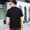 【纯棉】【DYG】大依优型大码男装圆领短袖T恤纯棉男装百搭薄款T恤男胖子半袖上衣 商品缩略图1