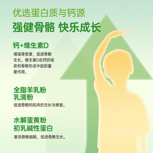 金牧初羊奶粉金木初羊乳配方成长羊奶粉金沐出高钙青少年学生奶粉 商品图3