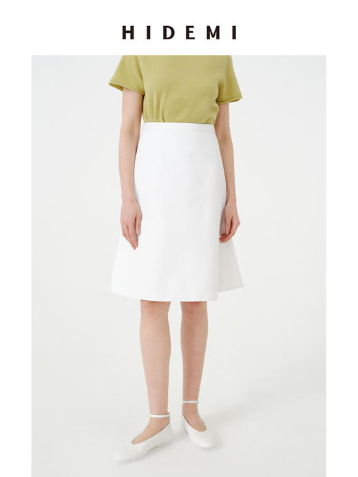 HIDEMI经典款极简小鱼尾立体剪裁设计感中裙半身裙 商品图1